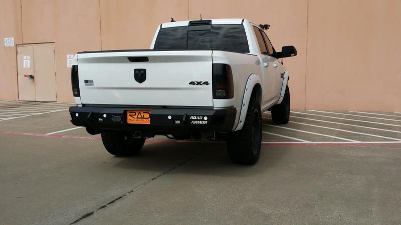 Ram 2500 Bumper - Front - Road Armor - iDentity with Standard End Pods - Raw - `16-`18